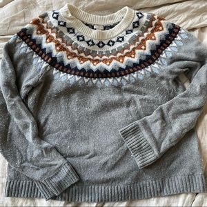 JCrew Fairisle Sweater